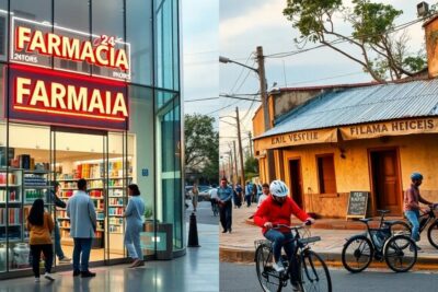 farmacias en ciudades grandes vs pueblos diferencias practicas la rebotica belleza salud cuidado personal