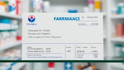 que datos de contacto deberia tener siempre una ficha de farmacia la rebotica belleza salud cuidado personal