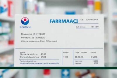 que datos de contacto deberia tener siempre una ficha de farmacia la rebotica belleza salud cuidado personal